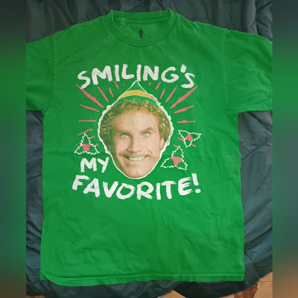 Vintage Official Green Elf Will Ferrel Tshirt